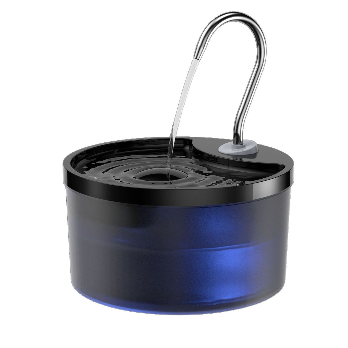 Smart Self-circulating Filtered Pet Water Fountain That Operates