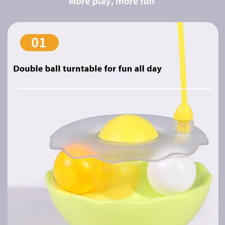 Cat Interactive Toy Funny Tumbler Kitten Exercise Catching Leaky
