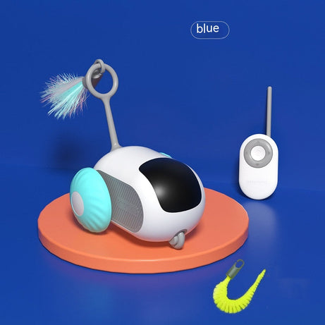 Remote Control Interactive Cat Car Toy USB Charging Chasing