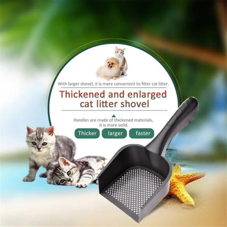 Cat Litter Scoop Indoor Sand Shovels Portable Durable Plastic