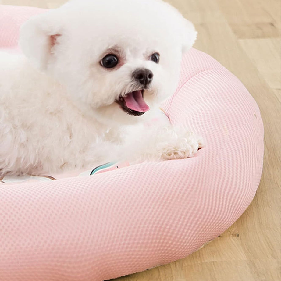 Cooling Dog Bed Soft Summer Ice Pet Pad Cushion For Small Sleeping
