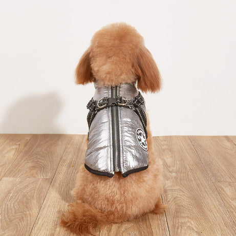 Pet Warm Dog Cotton-padded Clothes Fleece-lined Thickened