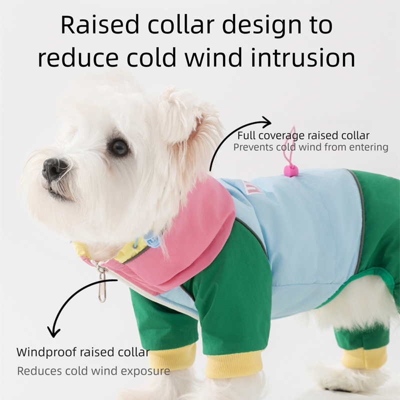 Waterproof 4-leg Dog Jumpsuit With Hood New Release Pet Outdoor