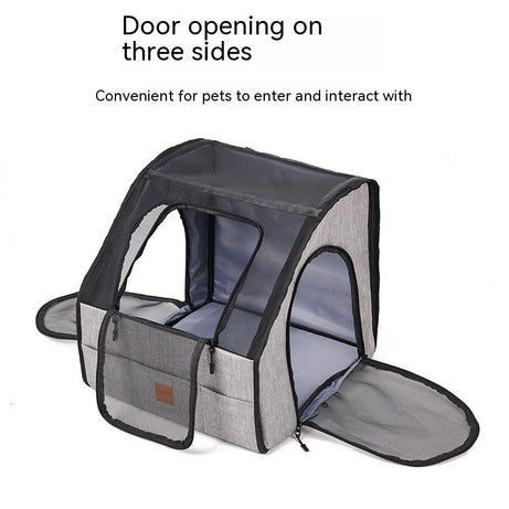 Pet Car Supplies Dog Cage Nest Go Out Portable