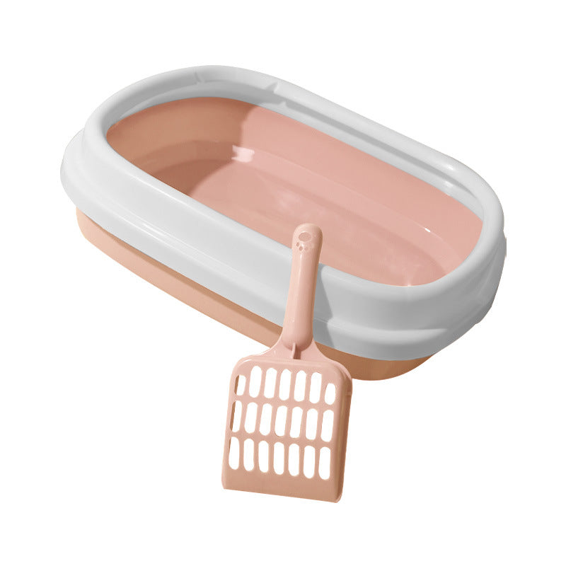 Pet Toilet Bedpan Training Plastic Sand Litter Box Cat Dog Tray