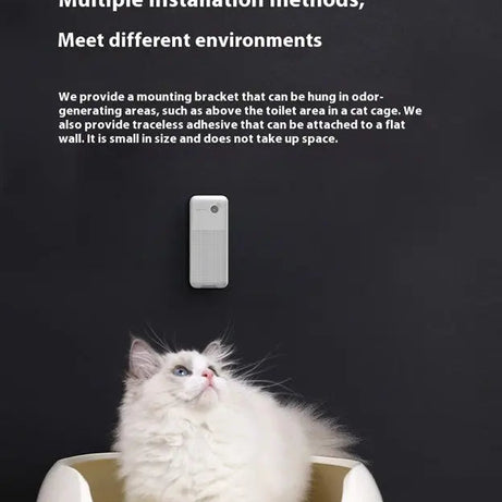 AeroMist™ Smart Odor Control System - Removal Machine Litter Box Freshener