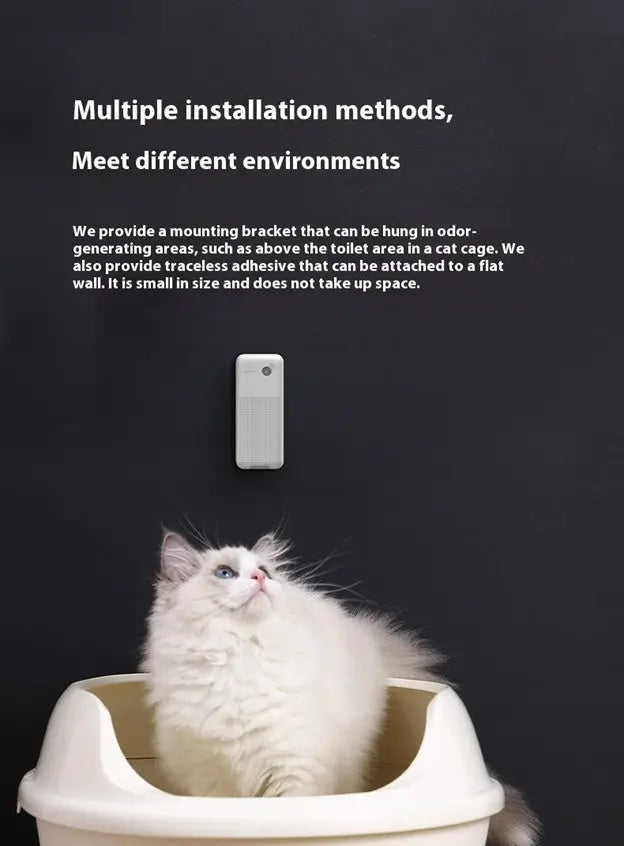 AeroMist™ Smart Odor Control System - Removal Machine Litter Box Freshener