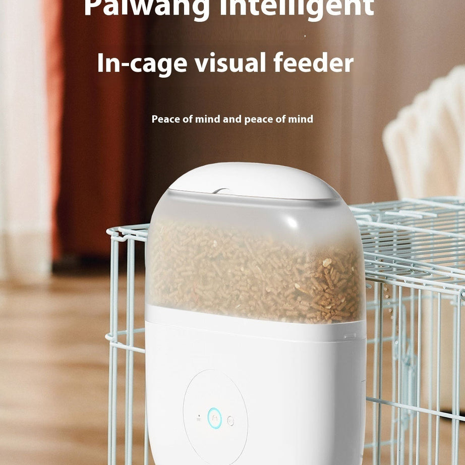 Automatic Pet Feeder Hamster Remote Surveillance Camera Rabbit