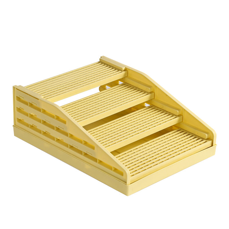 Adjustable Litter Box Ramp Elevated Cat Stairs With Filter Function