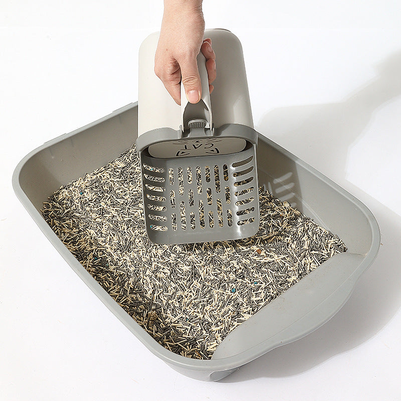 Large Capacity Integrated Cat Litter Scoop Small Size Shit Trash