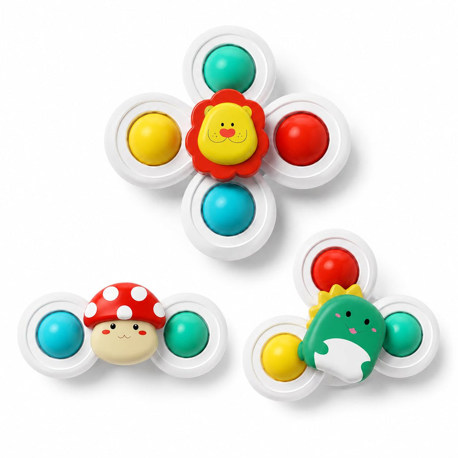 3pcs Suction Cup Cat Toy Window Perch Companion Interactive Play