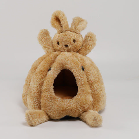 Sleeping Nest Hamster House Bed Small Animal Cozy Cage Accessories