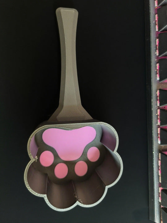 Cute Cat Paw Spoon Pet Dog Food Scoop Multi-color Options