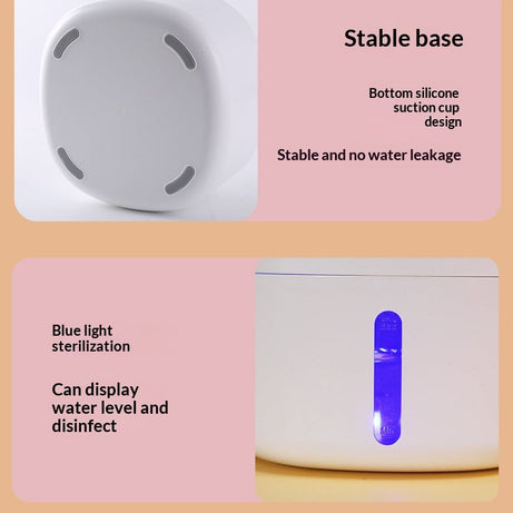 Filtered Charging Induction Smart Pet Water Fountain