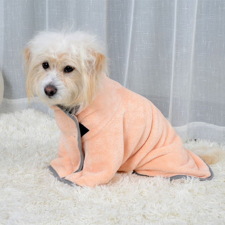 Quick-drying Pet Absorbent Towel Dog Bathrobe Pet Bath For Dogs