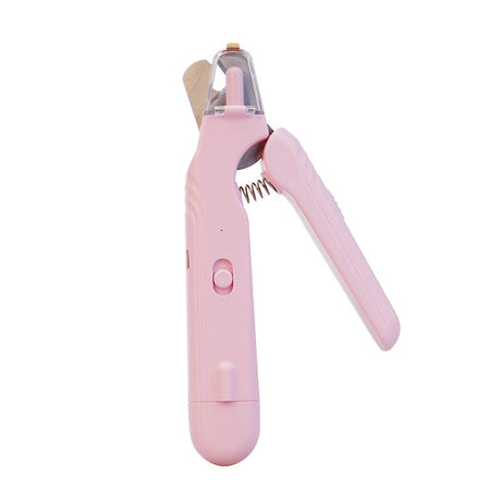 2-in-1 Pet Nail Clippers With LED Light Dog Cat Special Blood Line