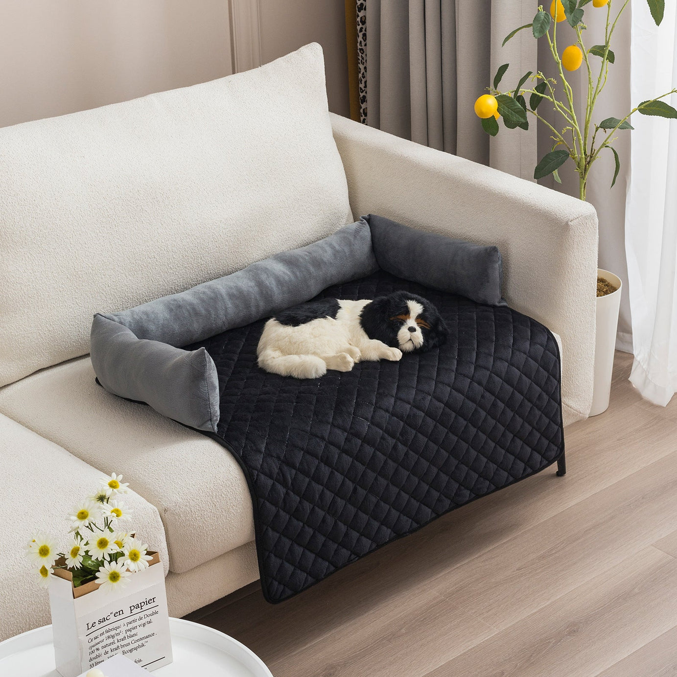Pet Dog Sofa Bed Beds For Large Dogs Cushion Warm Cat Mat Furniture