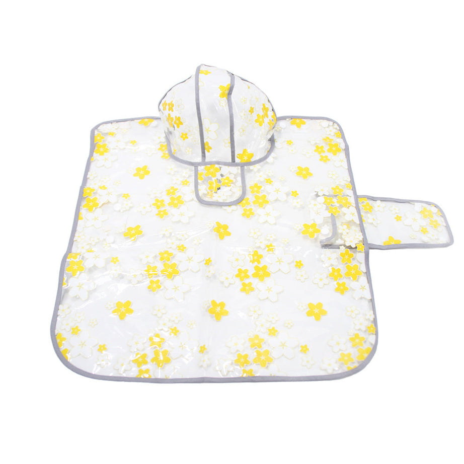 Pet It Tpu Floral Dog Cloak Raincoat Corgi Medium-sized Universal