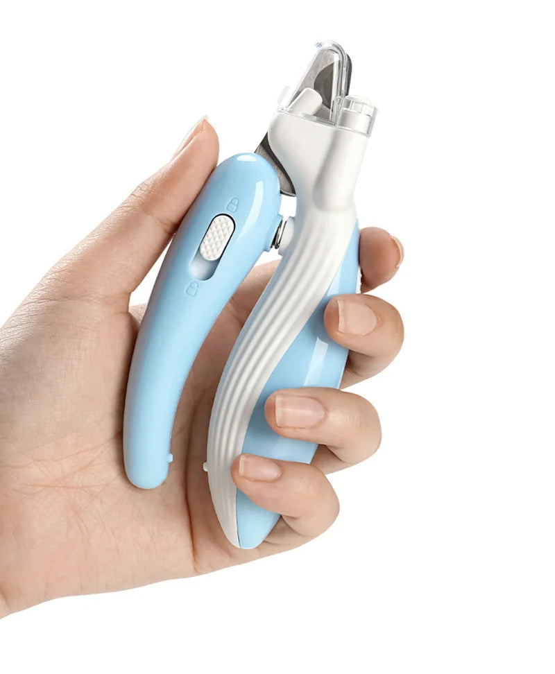 Pet Nail Clippers Dog Cat LED Electric Grinder Pet Supplies Light