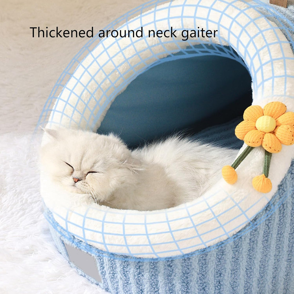 Cat House For Cats Beds For Indoor Bed Cave With Removable Washable