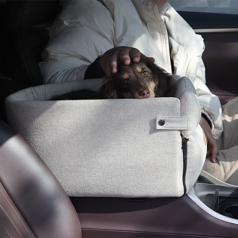 Car Central Dog Seat Bed Portable Carrier For Small Dogs And Cats