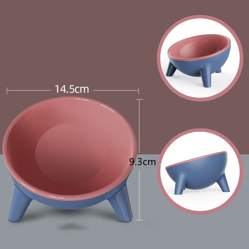 Cat Dog Bowl With Stand Pet Feeding Food Bowls Dogs Bunny Rabbit