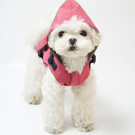 New Pet Raincoat Dog Poncho Cape Reflective Large Clothes Pet