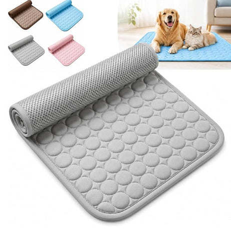 Cooling Pet Sleeping Mat Breathable Sofa Cushion For Dogs And Cats