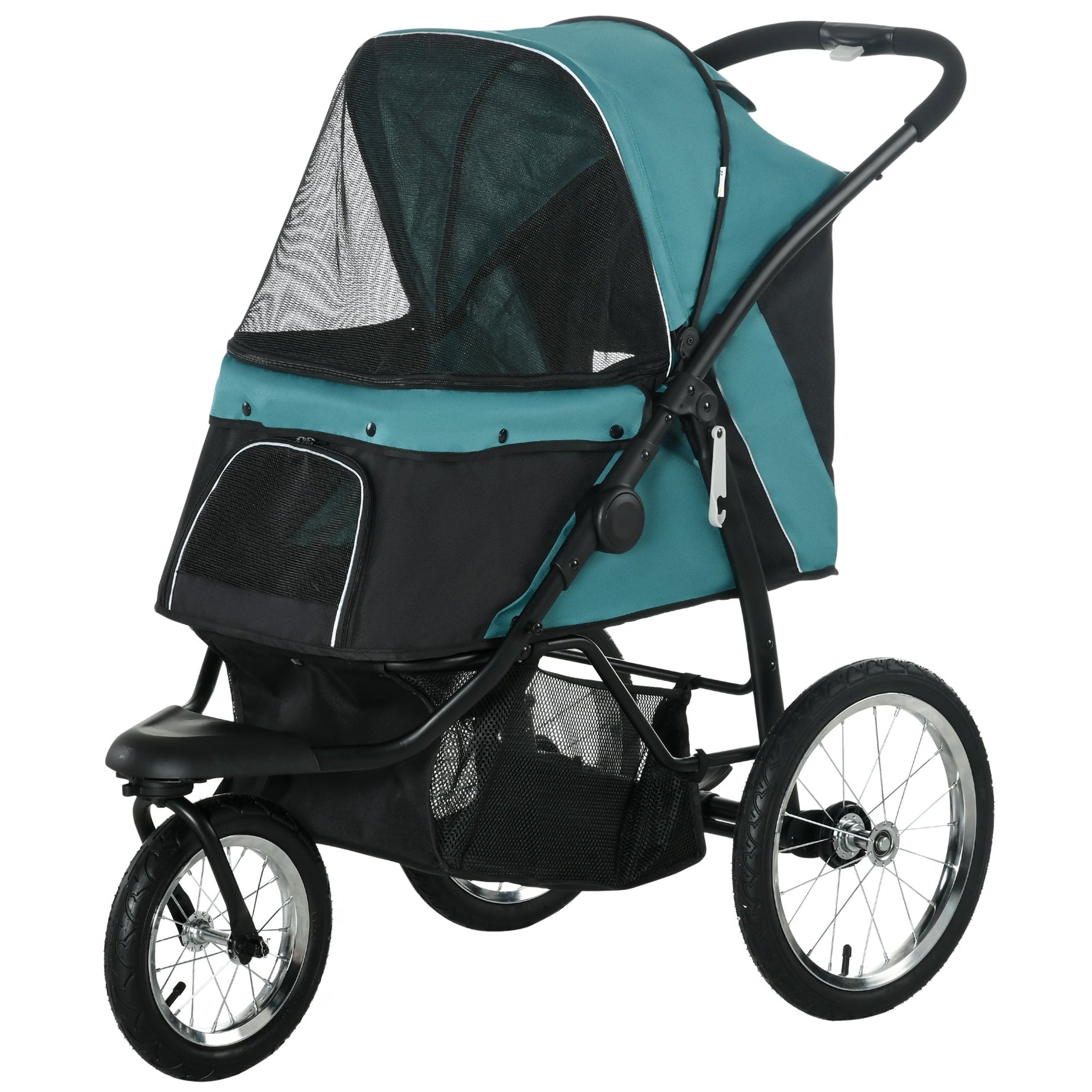 3 Wheels Pet Stroller For Small Dogs And Medium With Adjustable