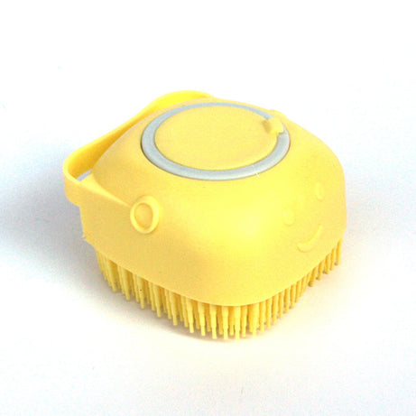Silicone Dog Bath Massage Gloves Brush Pet Cat Bathroom Cleaning
