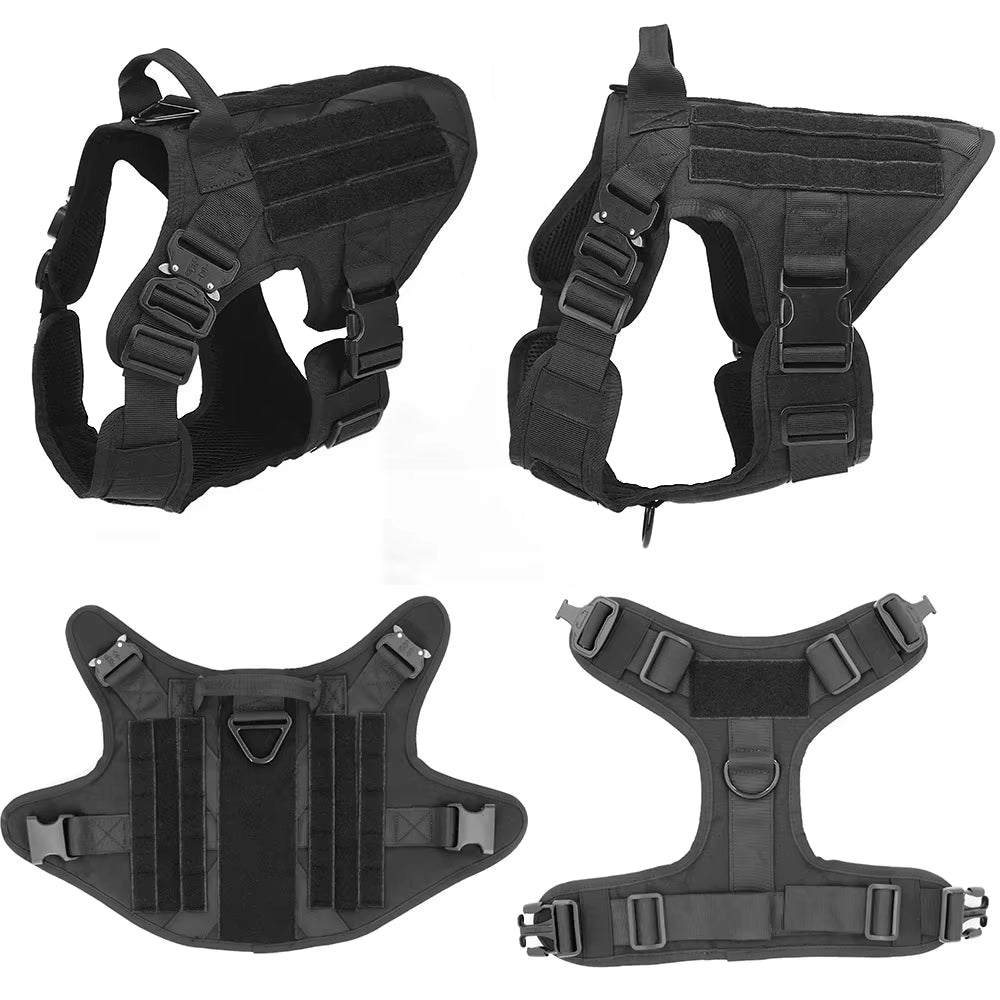 Pet Harness Luxury Dog Leash Set Chest Nylon Camouflage