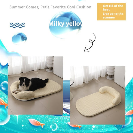 Pet Cooling Mat Kennel Summer Ice Peas Breathable Cool Pet