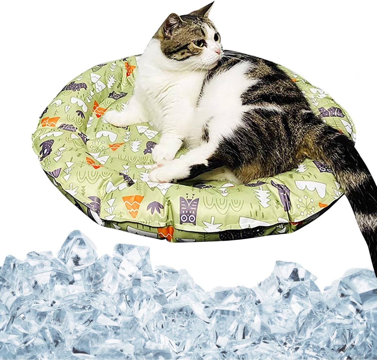 Cat Dog Pet Cooling Mat Cushion Pad Bed Summer Cool Down