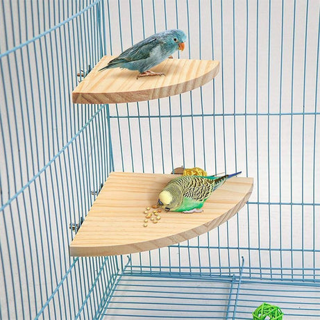 Climbing And Playing Bird Cage Accessories Toy Solid Wood Jumping