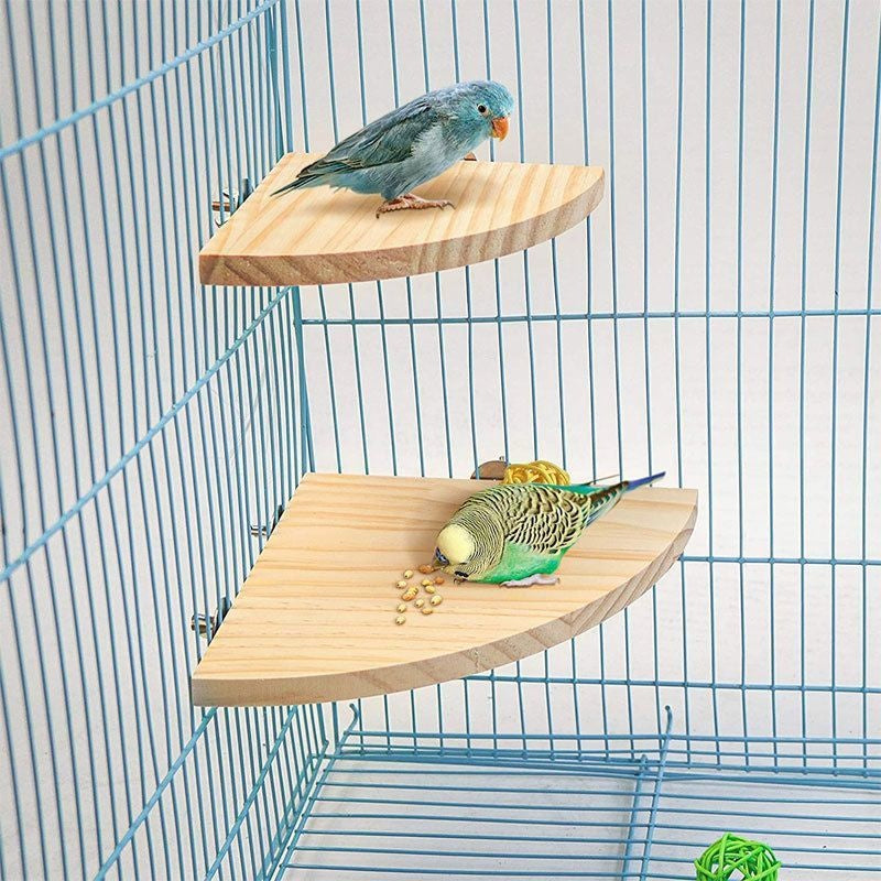 Climbing And Playing Bird Cage Accessories Toy Solid Wood Jumping