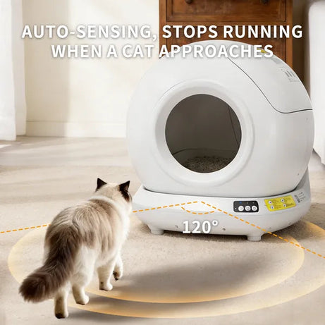 Best Automatic Cat Litter Box 78l Fully Enclosed Tu-ya App Smart