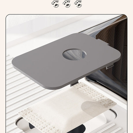 Enclosed Cat Litter Box