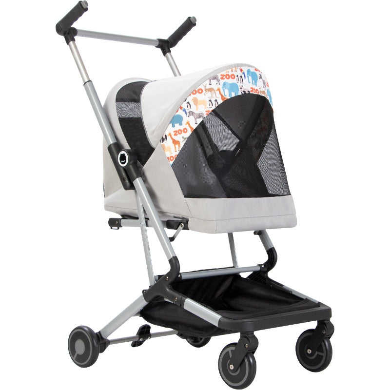 Ultra-lightweight Pet Stroller For Cats And Dogs All-in-one