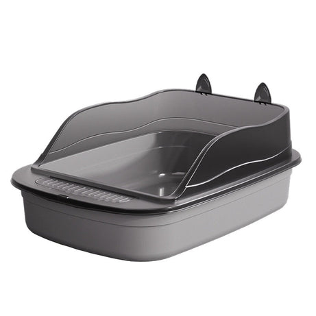 Oversized Litter Box High Fence Anti-splash Cat Toilet Extra Large