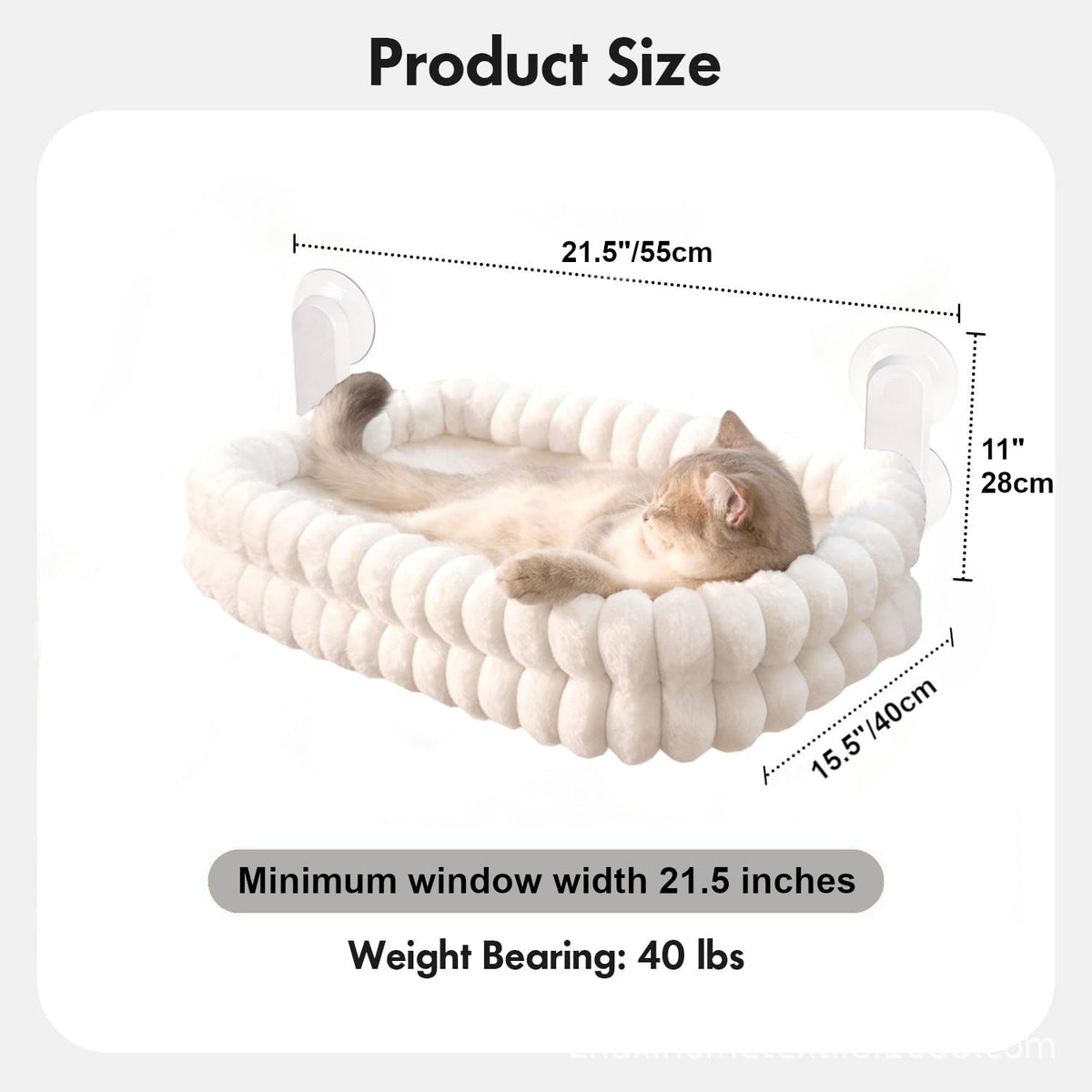 Cloud Cat Window Perch For Indoor Cats Hammock Bed Foldable