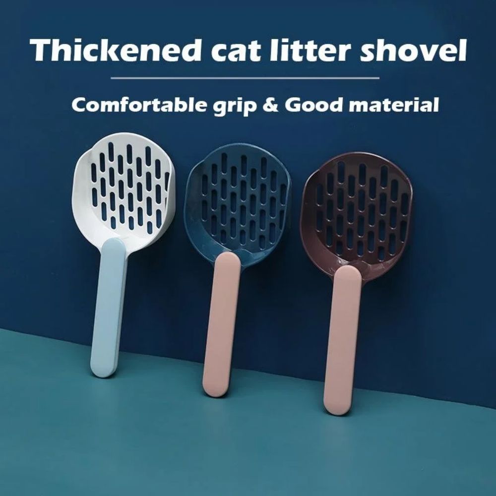 Cat Litter Shovel Plastic Cats Poop Scoop Pet Cleanning Tool Toilet