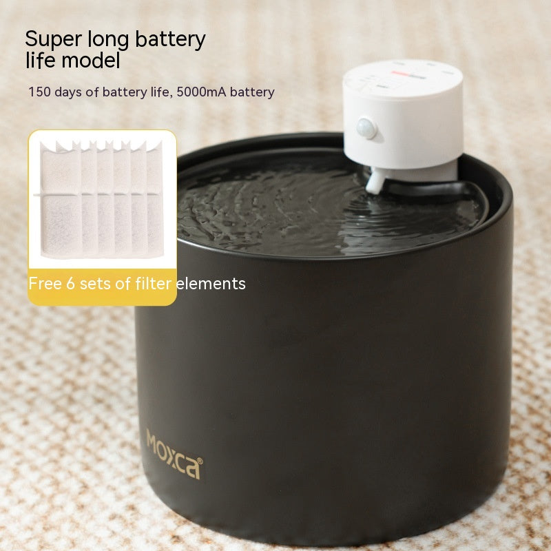 Cat Intelligent Water Dispenser Automatic Flow Induction Filter
