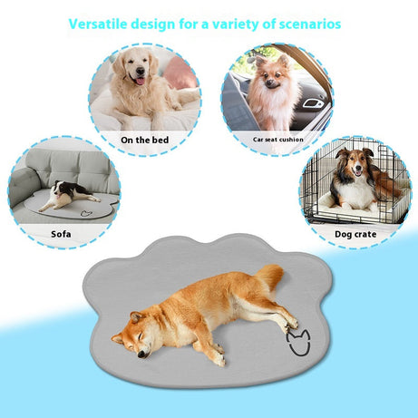 Pet Ice Mat Mattress Summer Scratch-resistant Cooling Non-slip