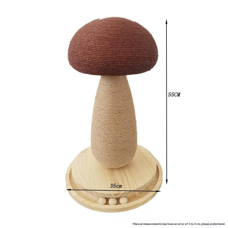 Wear-resistant Jute Rope No Shedding Mushroom-shaped Vertical