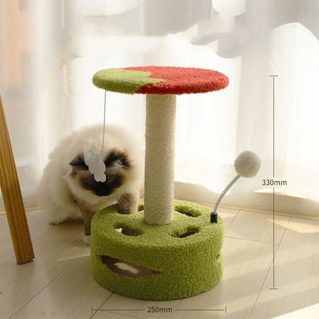 Kitten Cat Climbing Frame Small Scratching Post Sisal Board
