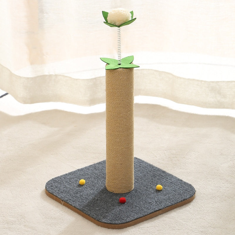Cat Scratching Post Toy Vertical Board Self-entertainment