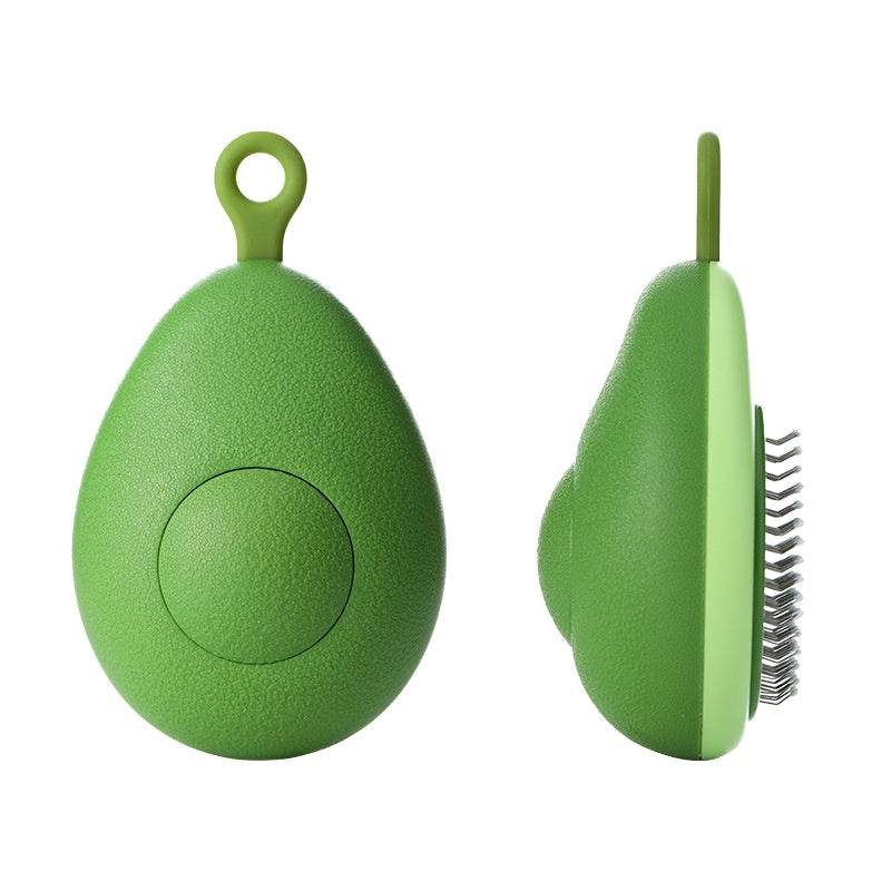 Cat Brush Hair Remover Cleaning Avocado Shaped Dog Grooming Tool