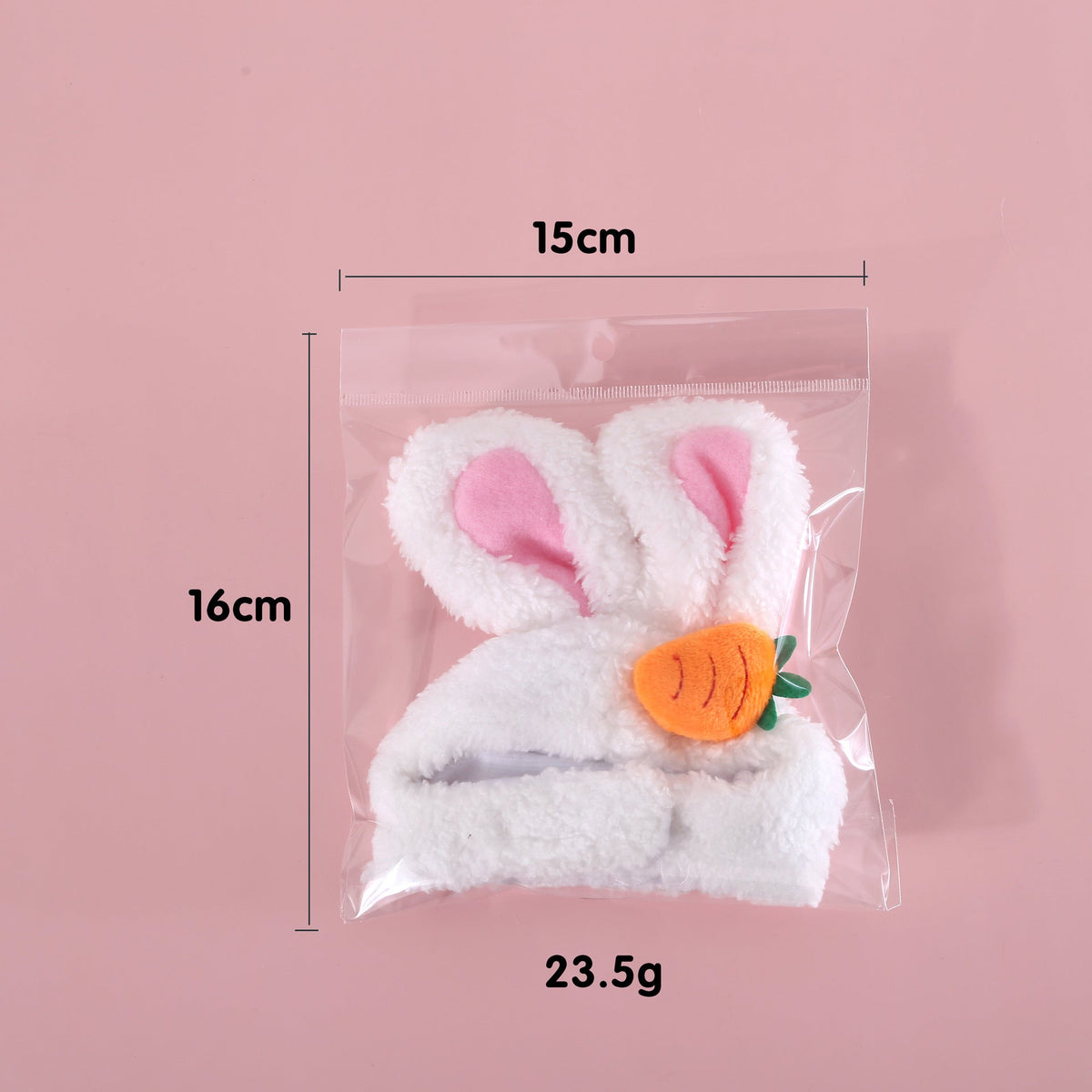 Plush Cartoon Cat Dog Rabbit Ears Cute Easter Decoration Hat Head