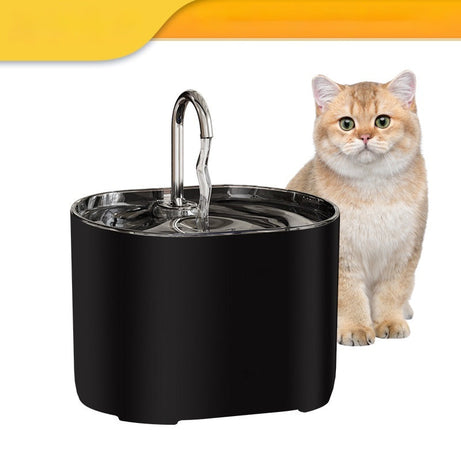 Pet Water Dispenser Loop Filter Smart Cat Feeder Alloy Fountain