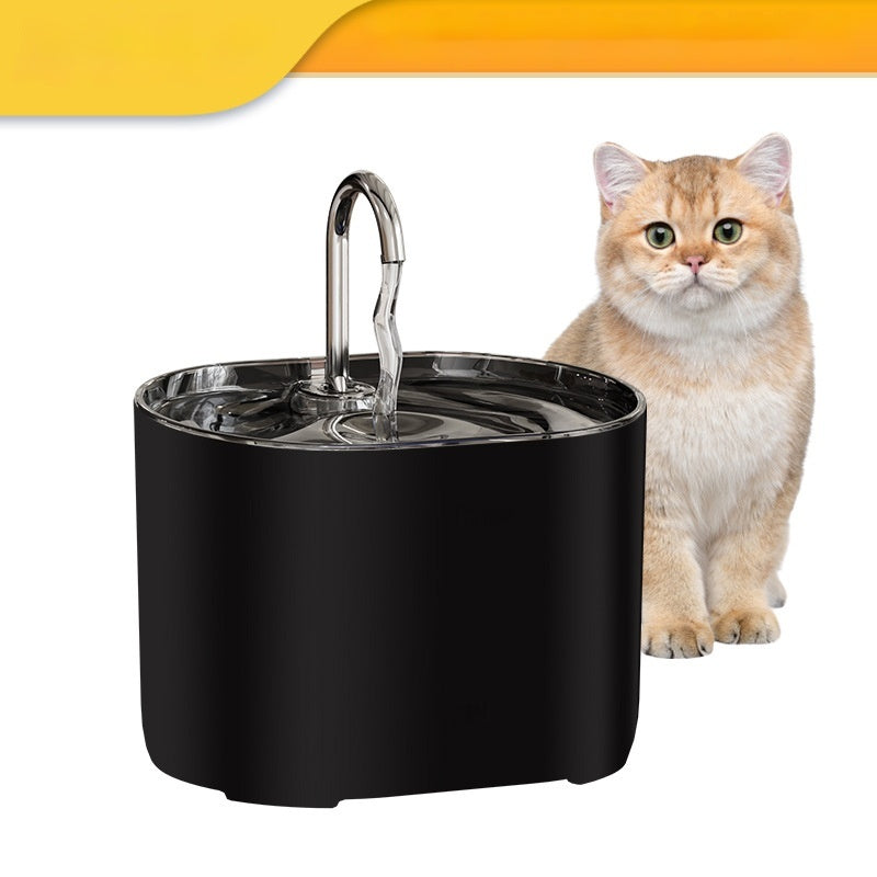 Pet Water Dispenser Loop Filter Smart Cat Feeder Alloy Fountain